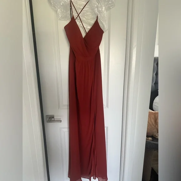 Rust Dress - Picture 2 of 4